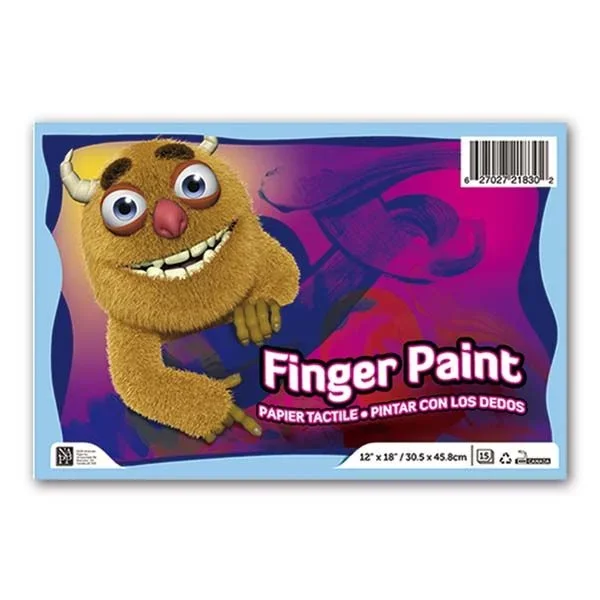 108 Pieces Finger Paint Pad – Paint, Brushes & Finger Paint