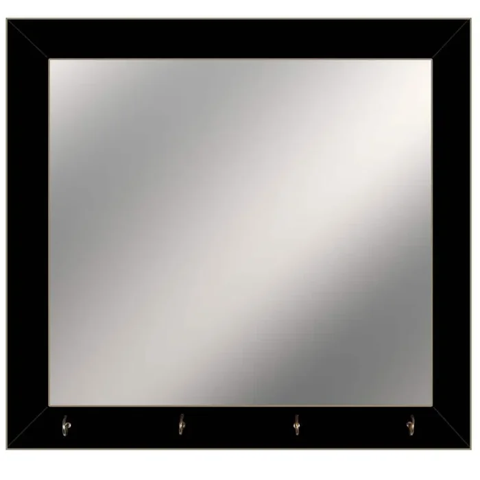 11 in. W x 14 in. H Rectangular Glass Framed Wall Mount Modern Decor Bathroom Vanity Mirror