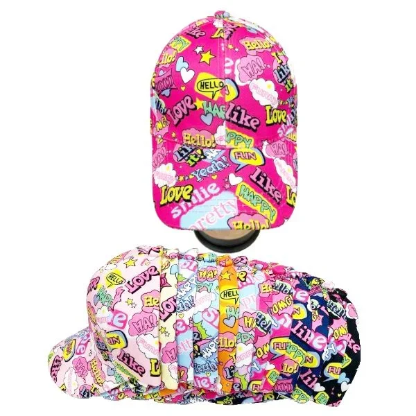 12 Packs Kids Hat (Assorted Colors, Sold by the Dozen) – Sun Hats