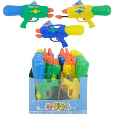 20 pieces Water Squirter Pressurized 3 Asst Steady Stream 11.4in / 20pc Pdq/ ht – Water Guns