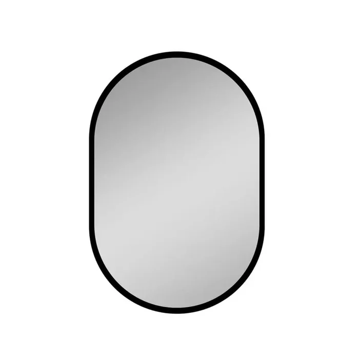 21 in. W x 31 in. H Oval Iron Surface Medicine Cabinet with Mirror