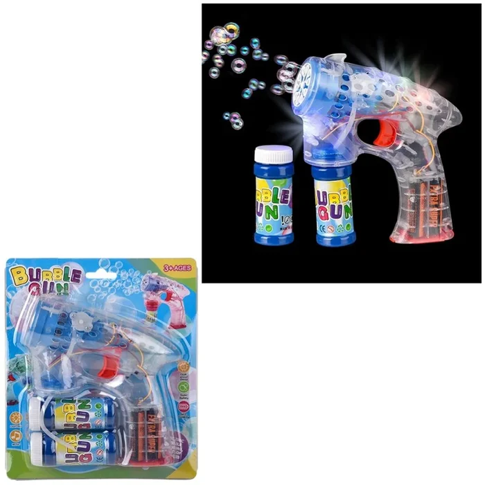 24 pieces 7 inch LighT-Up 10 Hole Bubble Blaster 24 – Bubbles