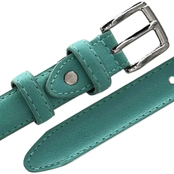 24 pieces Women’s Belts Aqua Blue – Womens Belts