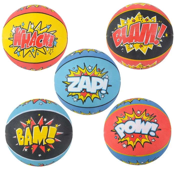 25 pieces 9.5″ Superhero Regulation Basketball – Balls