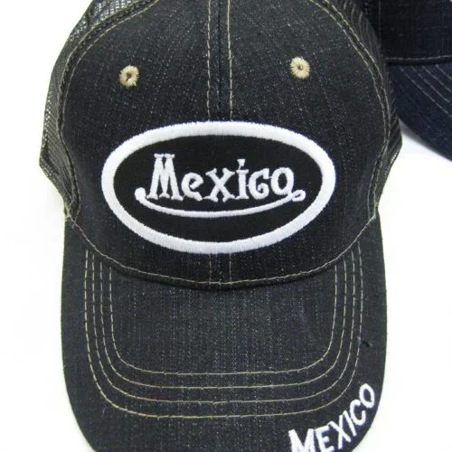 36 Pieces mexico Denim Base Ball Cap – Baseball Caps & Snap Backs