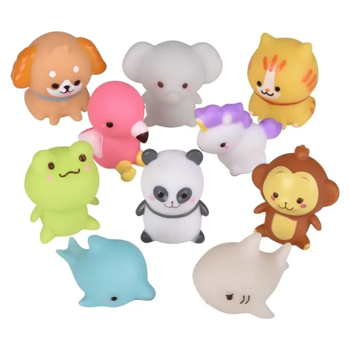500 pieces 2 inch Rubber Kawaii Animals 50ct – Slime & Squishees