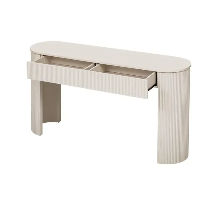 54 in. W x 14 in. D x 30.3 in. H Bathroom White Linen Cabinet