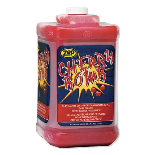 Cherry Bomb Hand Cleaner, Cherry Scent, 1 Gal Bottle, 4/carton