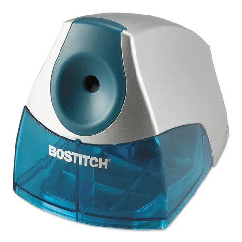 Personal Electric Pencil Sharpener, Ac-powered, 4.25 X 8.4 X 4, Blue