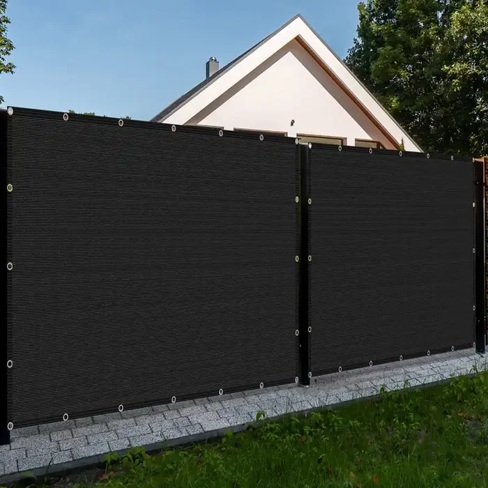 Privacy Fence Screen 3‘ X 36‘ Black Heavy Duty Fencing Mesh Shade Net Cover For Balcony Outdoor Patio Garden Backyard