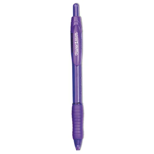 Profile Ballpoint Pen, Retractable, Bold 1.4 Mm, Purple Ink, Purple Barrel, Dozen
