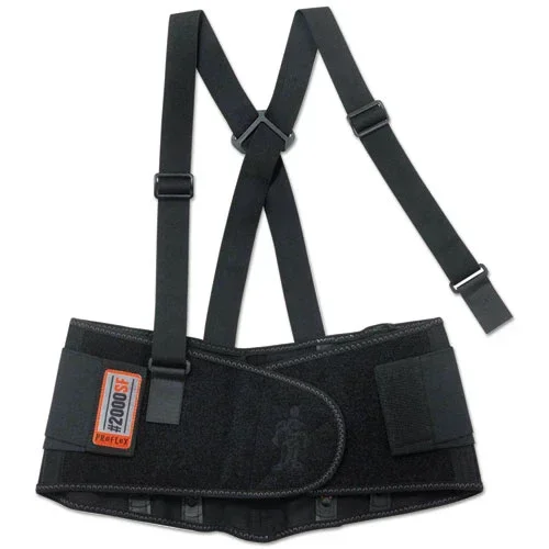 Proflex 2000sf High-performance Spandex Back Support Brace, Medium, 30 ” To 34 ” Waist, Black