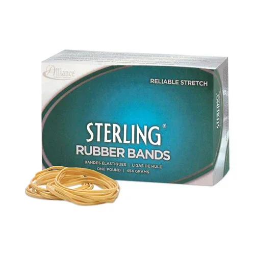 Sterling Rubber Bands, Size 33, 0.03 ” Gauge, Crepe, 1 Lb Box, 850/box