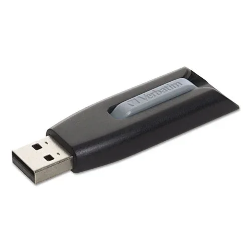 Store ‘n’ Go V3 Usb 3.0 Drive, 128 Gb, Black/gray