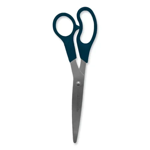 Value Line Stainless Steel Shears, 8 ” Long, 3.5 ” Cut Length, Black Straight Handle